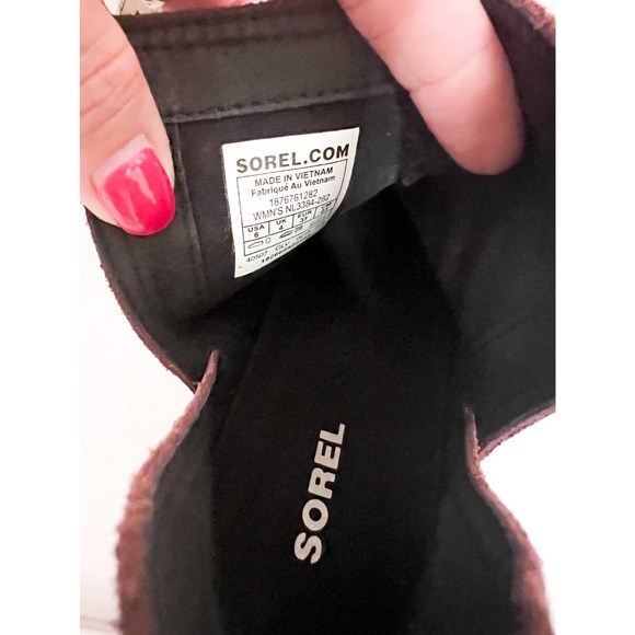 Sorel Suede Boot Cate Cut Out NWT - Picture 8 of 10